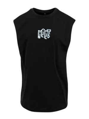 Camiseta sin manga negra